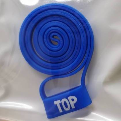 Blue "TOP" Silicone Lanyard (MD)